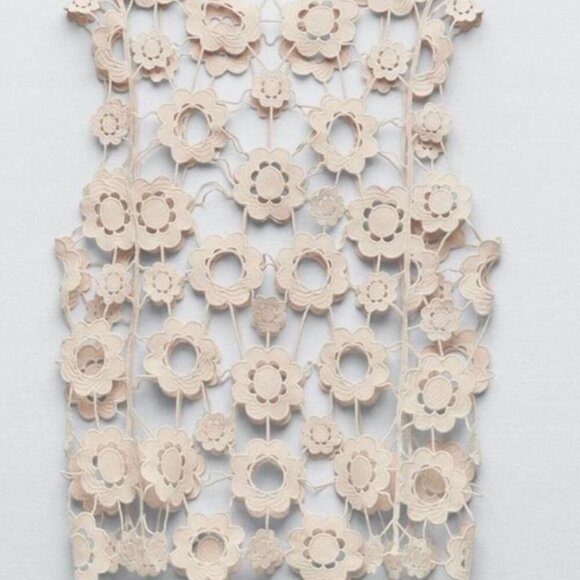 ZARA Crochet Top – XS/S – Oversized Fit – NWT - Picture 5 of 9
